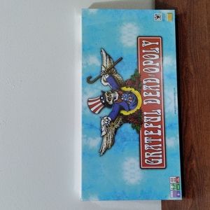 Grateful Dead Opoly Board Game ages 8+ Family 2-6 Players